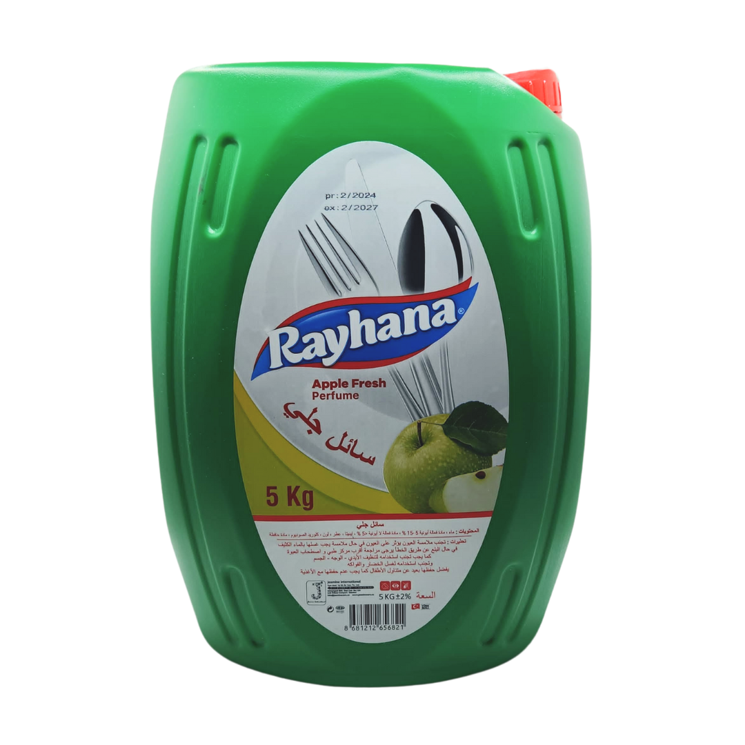 Rayhana Dishwashing Soap Apple 5 L